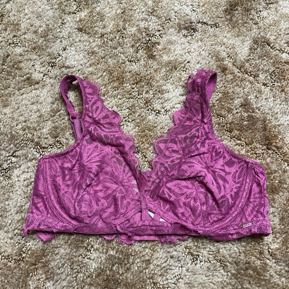 PINK Victoria's Secret Date Unlined Woman's Bralette Size Medium